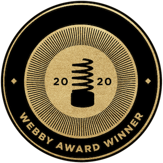 2020 Webby Award Winner